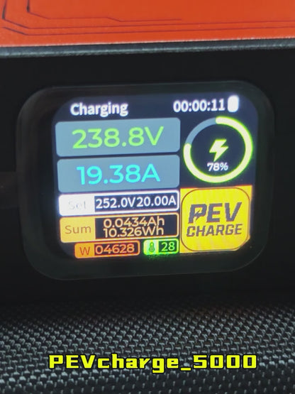 PEVcharge 5000-26 Adjustable PEV Fast Charger | 178V-252V / 1A-26A
